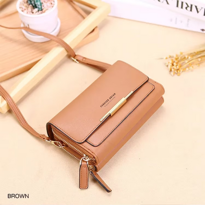 Premium Leather Crossbody Bag Elegant Shoulder Bag for Everyday and Special Occasions