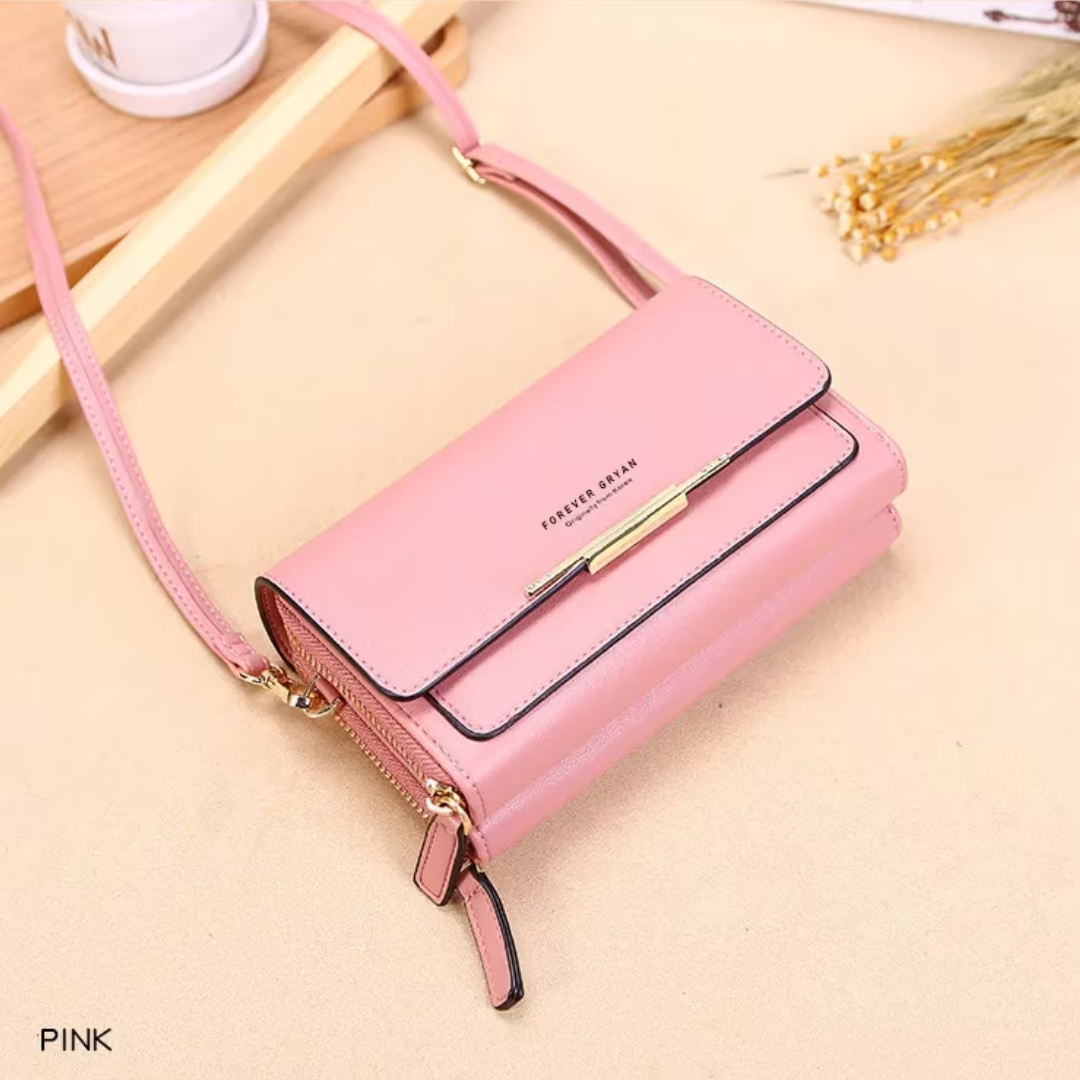 Premium Leather Crossbody Bag Elegant Shoulder Bag for Everyday and Special Occasions