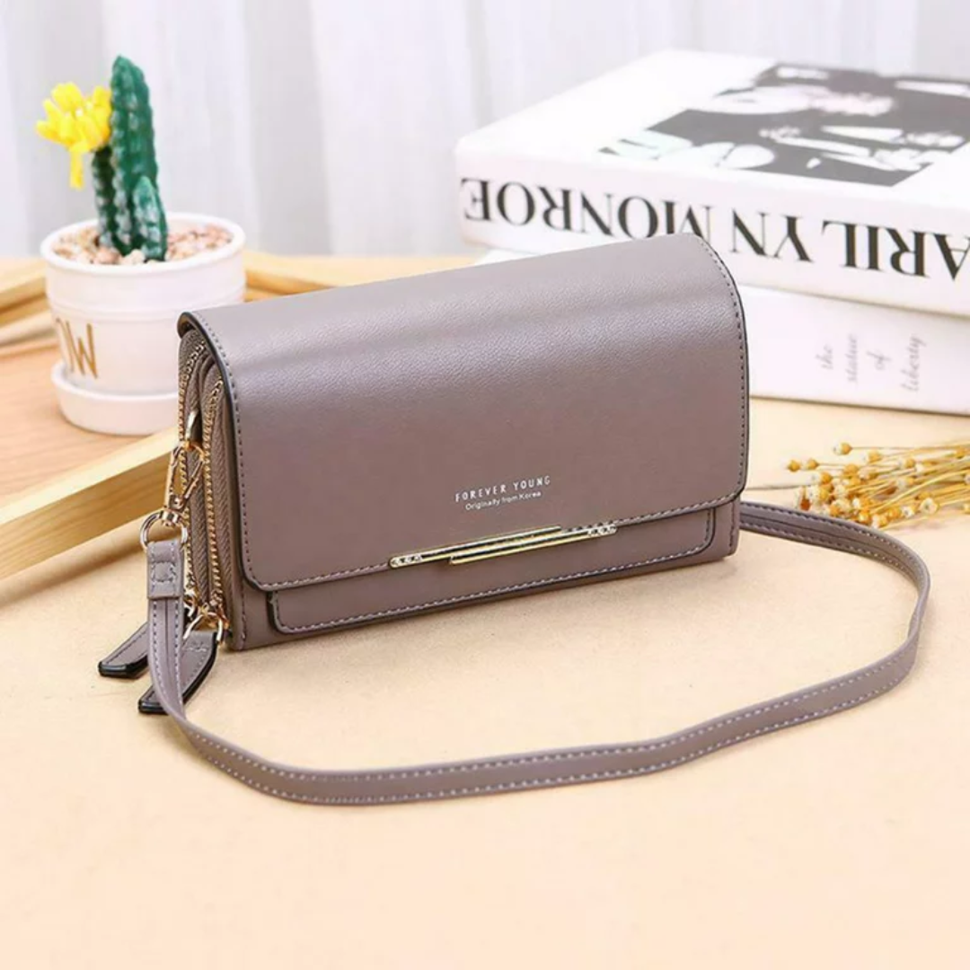 Premium Leather Crossbody Bag Elegant Shoulder Bag for Everyday and Special Occasions