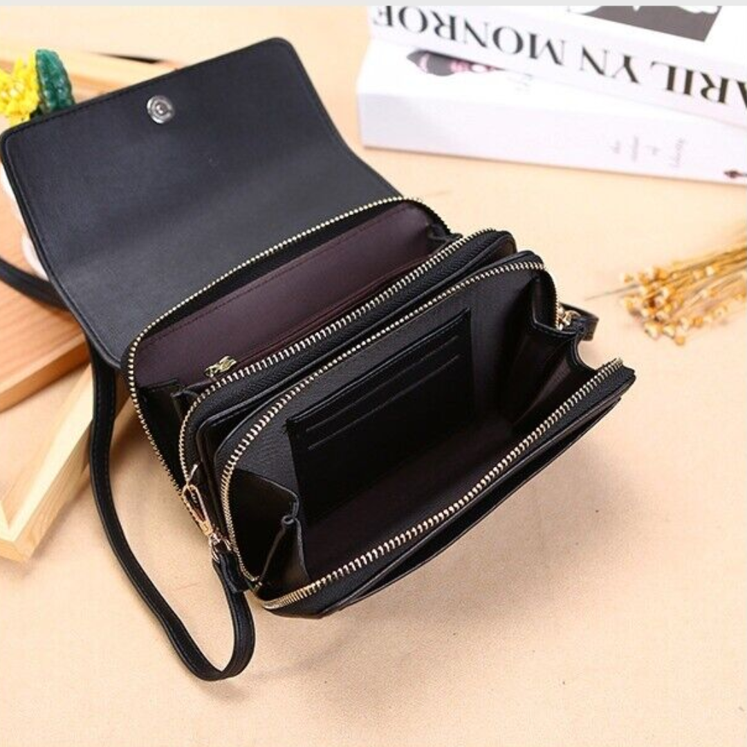 Premium Leather Crossbody Bag Elegant Shoulder Bag for Everyday and Special Occasions