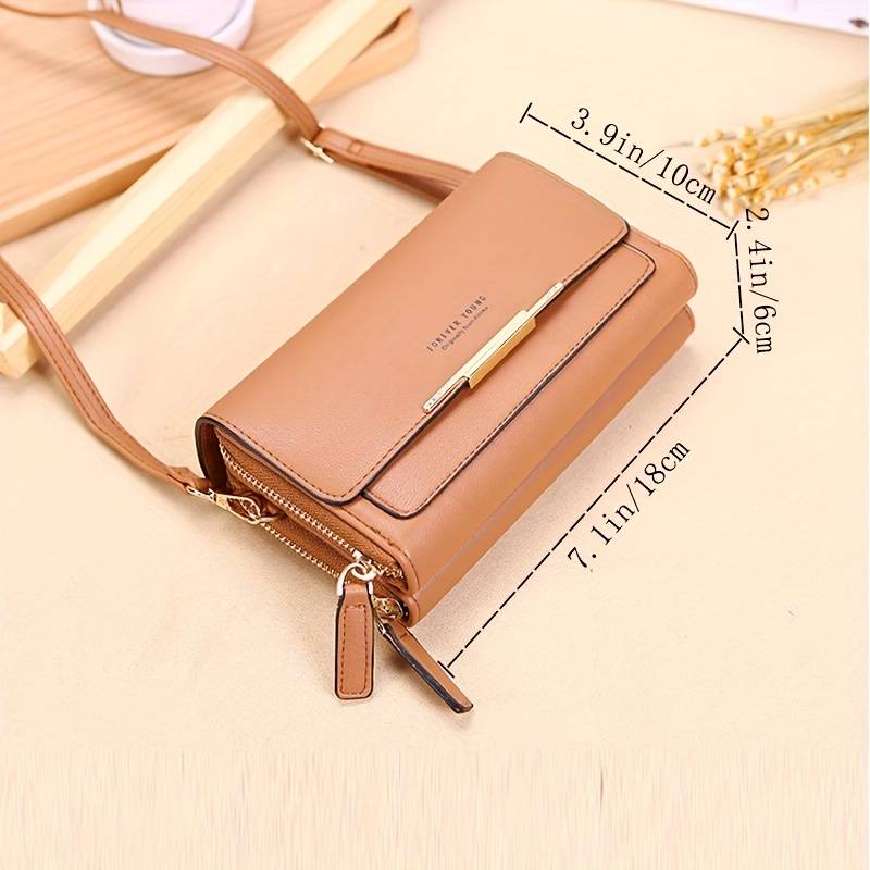Premium Leather Crossbody Bag Elegant Shoulder Bag for Everyday and Special Occasions