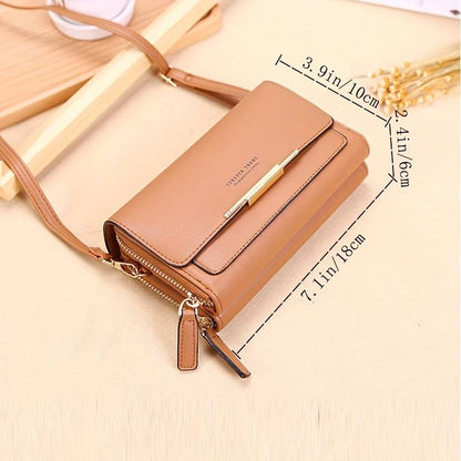 Premium Leather Crossbody Bag Elegant Shoulder Bag for Everyday and Special Occasions