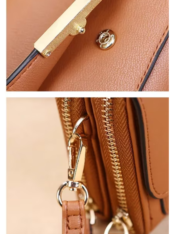 Premium Leather Crossbody Bag Elegant Shoulder Bag for Everyday and Special Occasions