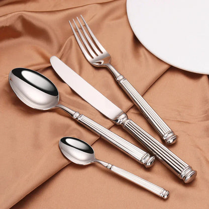 Premium Stainless Steel Cutlery Set Mirror Finish Dining Set