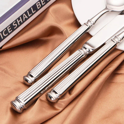 Premium Stainless Steel Cutlery Set Mirror Finish Dining Set