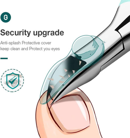 Premium Toenail Clippers for Thick Nails with Ergonomic Grip