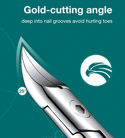 Premium Toenail Clippers for Thick Nails with Ergonomic Grip