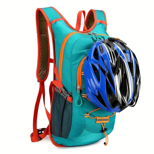 Premium Waterproof Bike Backpack with Ventilated Back Support