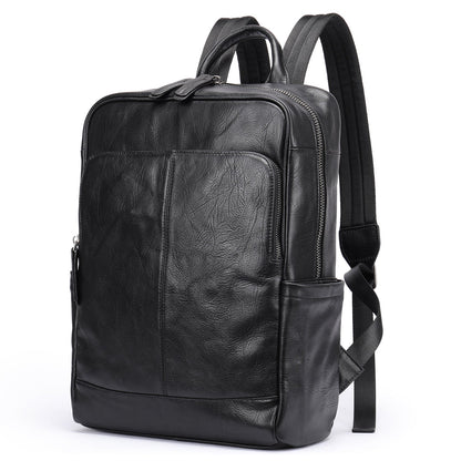 Prestige Voyager Leather Backpack Laptop Bag 15.6 Inch