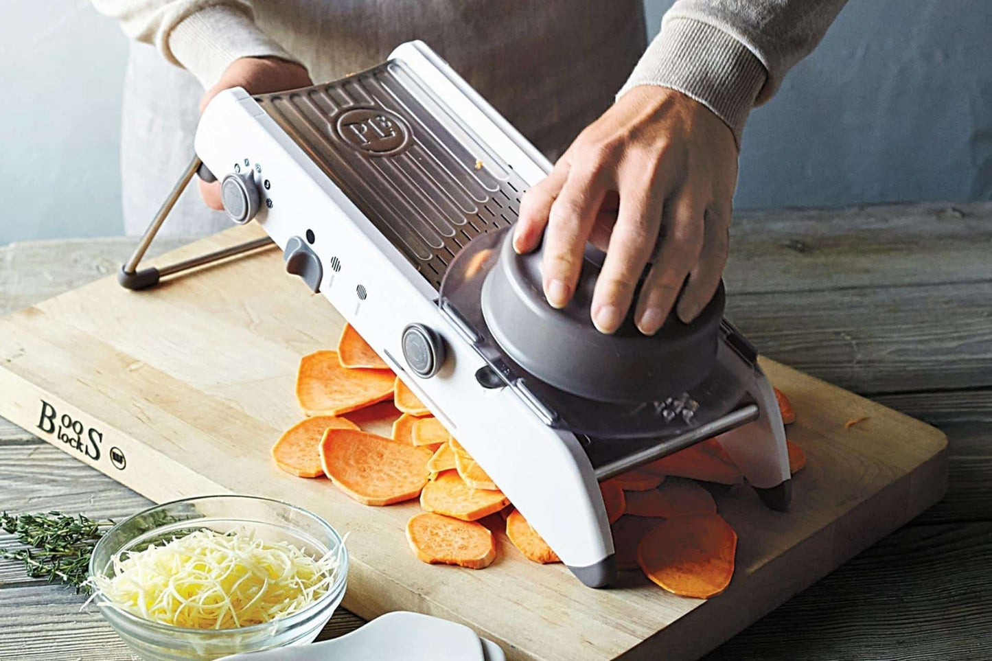 ProSlice Mandoline Vegetable Slicer with Precision Adjustable Blades