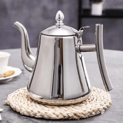 PureBoil Stainless Steel Induction Kettle with Built In Filter