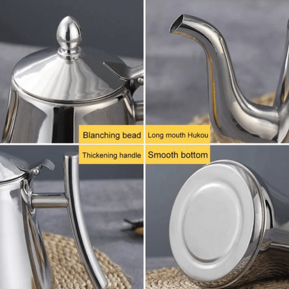PureBoil Stainless Steel Induction Kettle with Built In Filter