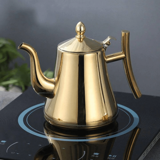 PureBoil Stainless Steel Induction Kettle with Built In Filter
