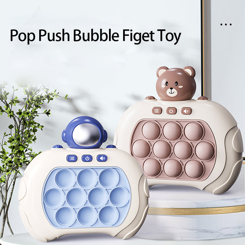 Quick Push Light-Up Reaction Game Toy