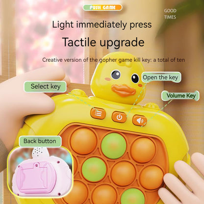 Quick Push Light-Up Reaction Game Toy