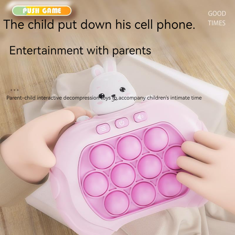 Quick Push Light-Up Reaction Game Toy