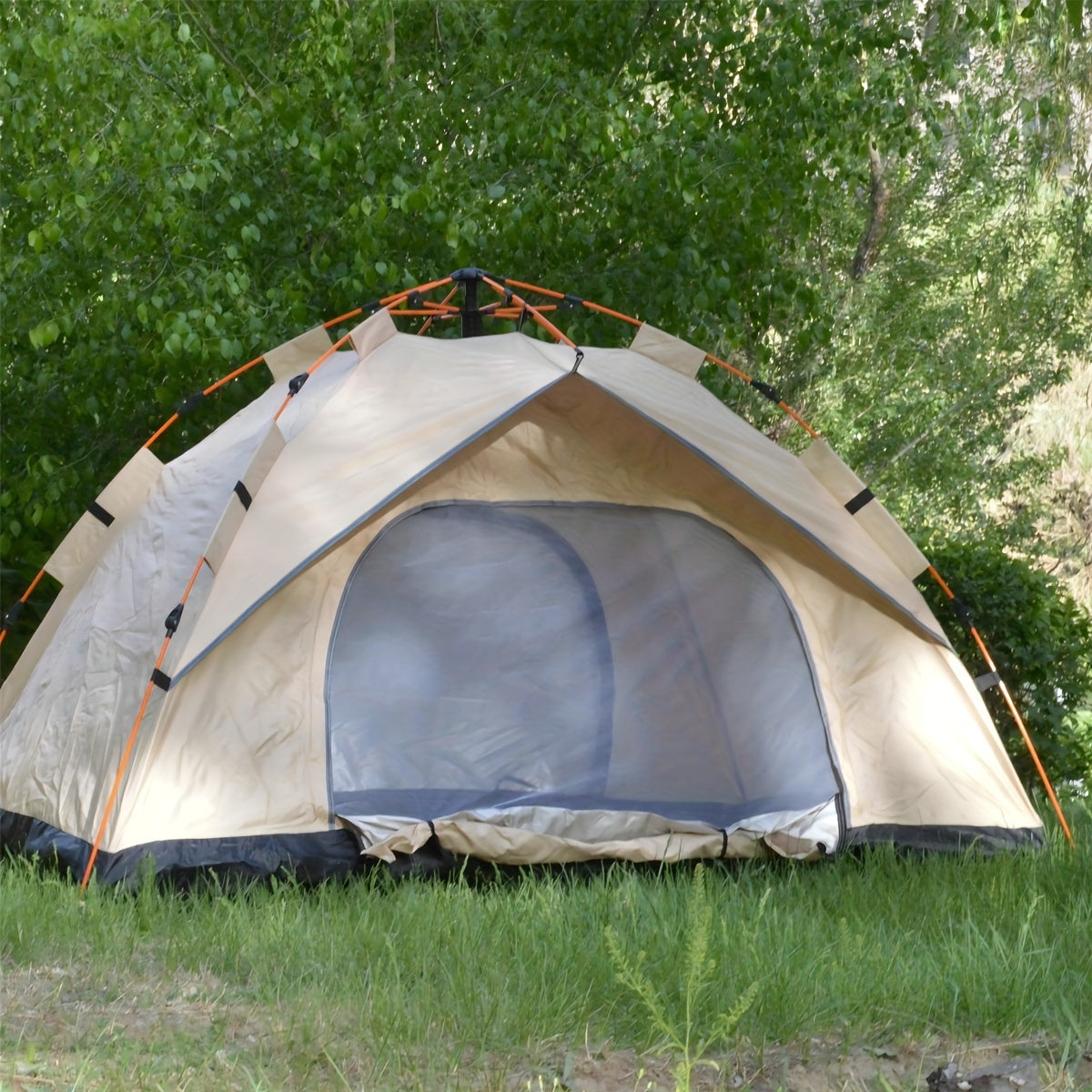 QuickCamp 4 Person Pop Up Tent with UV Protection and Instant Setup
