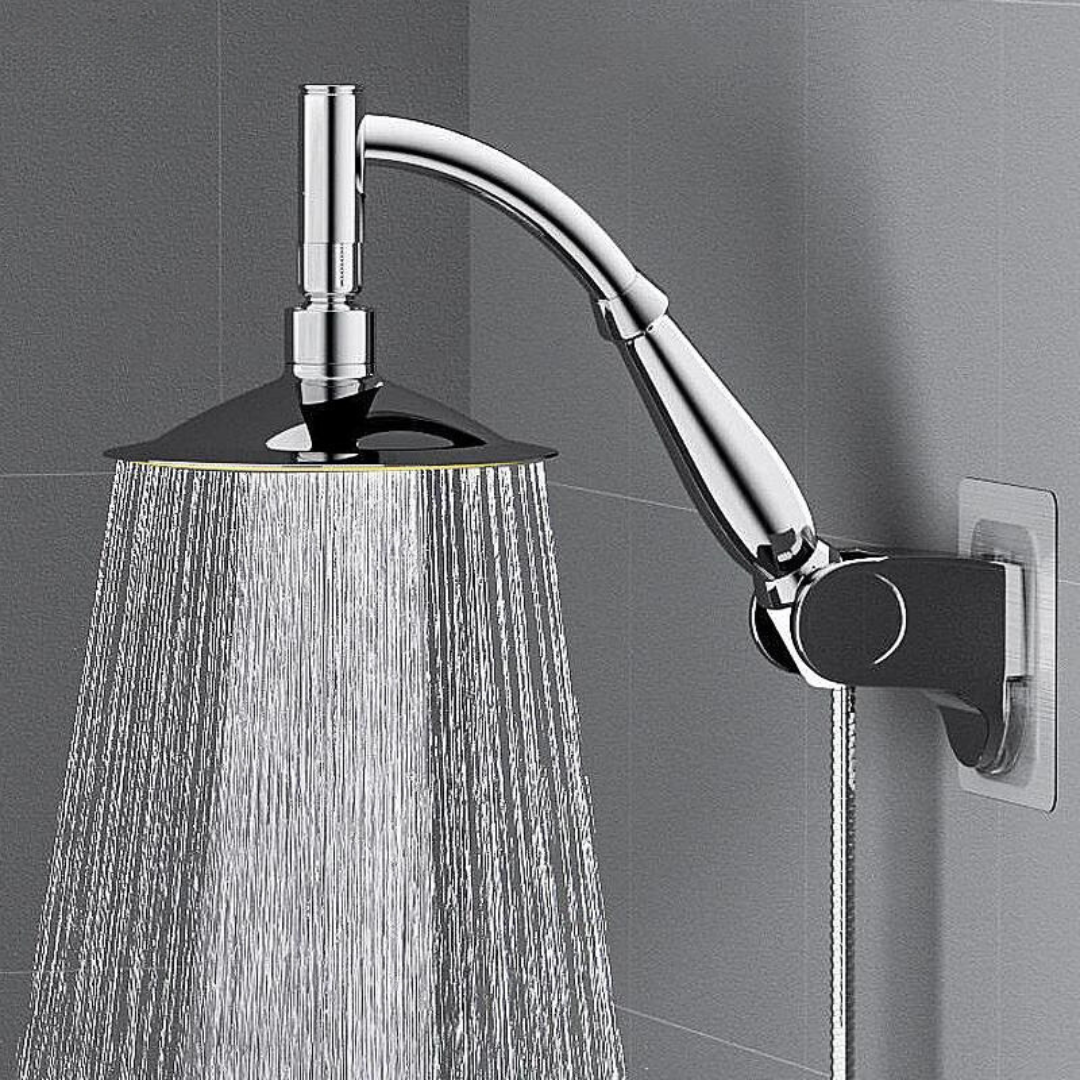RainZen Water Saving Rain Shower Head with High Pressure Flow