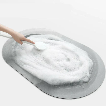 Rapid Dry Non Slip Floor Mat for Bathroom and Entryway Safety