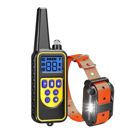 Rechargeable Anti Bark Dog Collar with Remote and Waterproof Design
