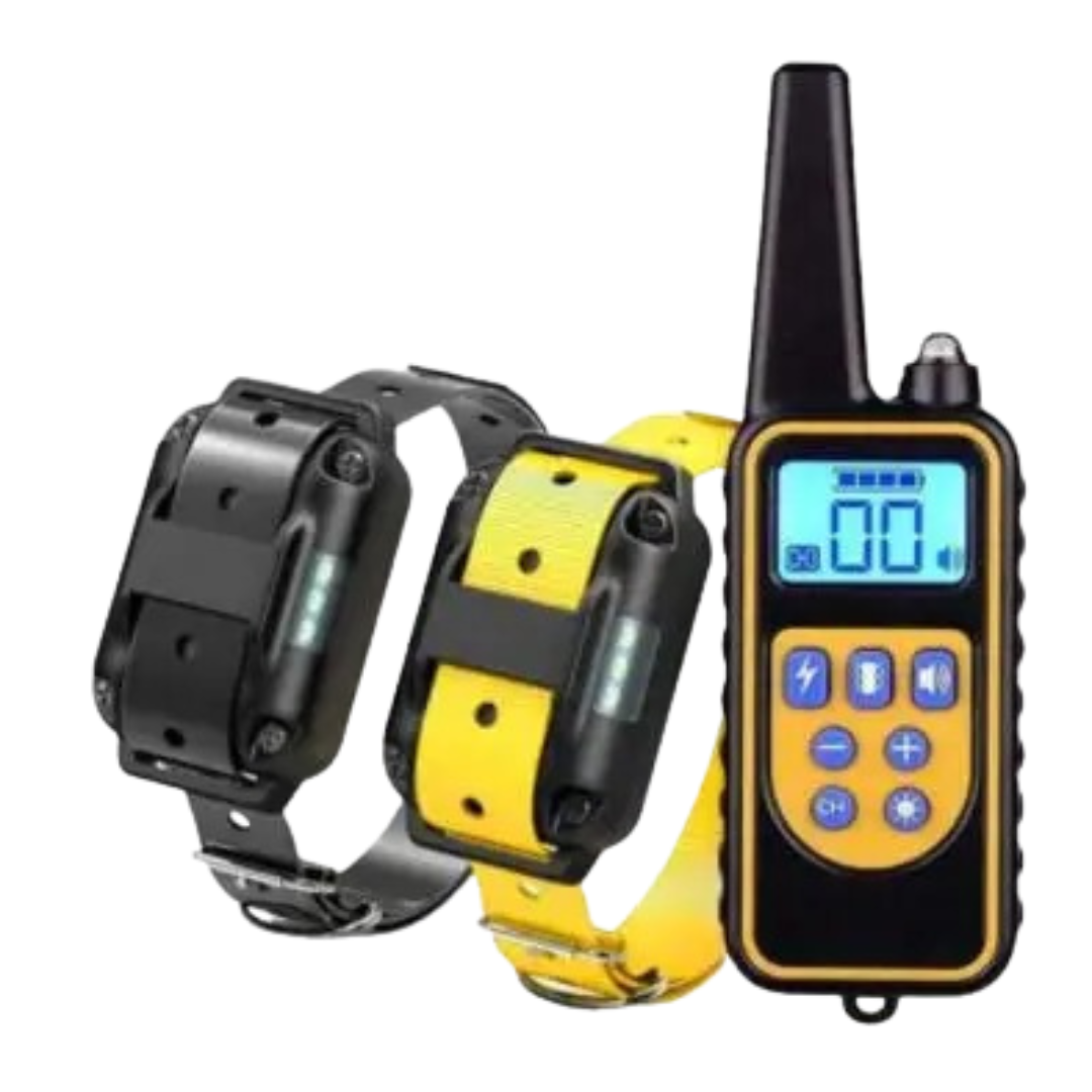 Rechargeable Anti Bark Dog Collar with Remote and Waterproof Design