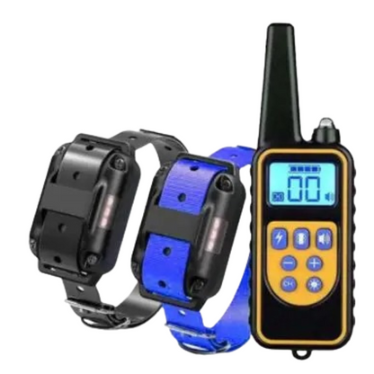 Rechargeable Anti Bark Dog Collar with Remote and Waterproof Design