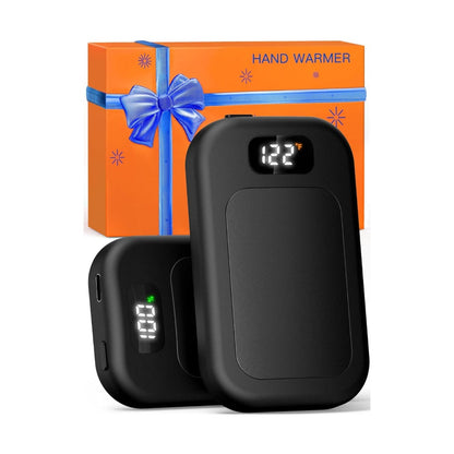 Rechargeable Electric Hand Warmers Reusable Pocket Heater LED Display Three Heat Levels