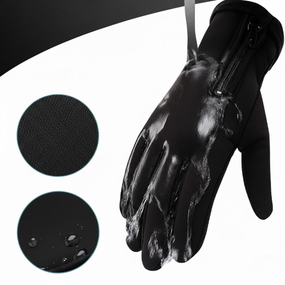Rechargeable Heated Gloves Skiing Waterproof Touchscreen Thermal Grip Winter Outdoor