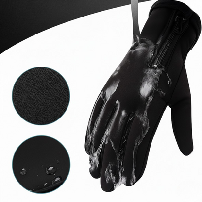 Rechargeable Heated Gloves Skiing Waterproof Touchscreen Thermal Grip Winter Outdoor