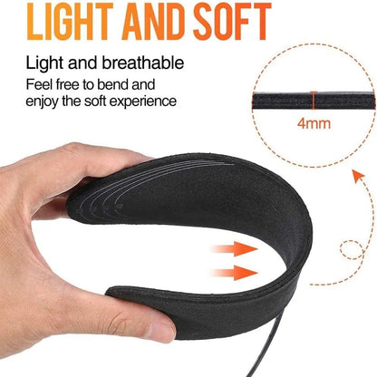 Rechargeable Heated Insoles Adjustable Warmth Comfort Fit