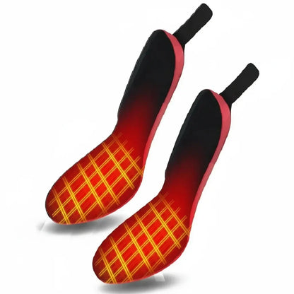 Rechargeable Heated Insoles with Wireless Remote Adjustable Heat Winter Shoe Inserts