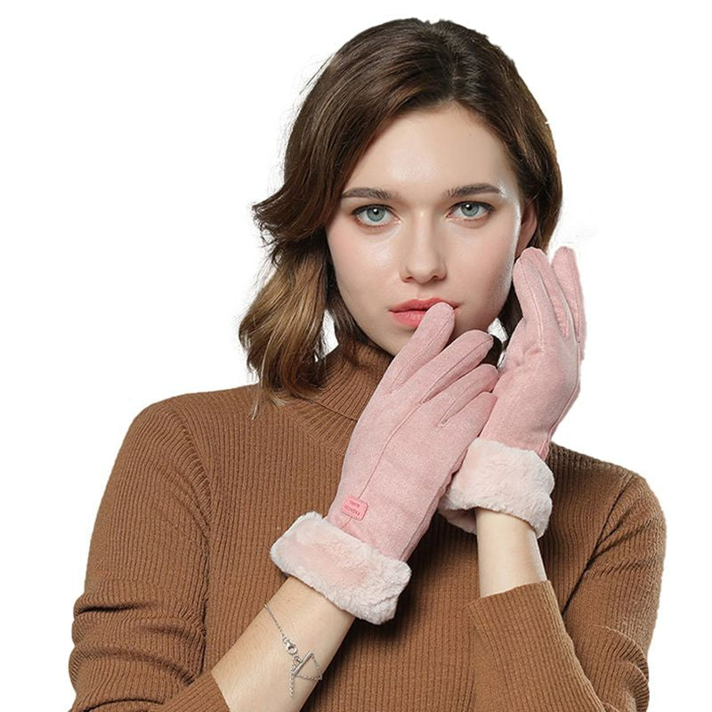 Rechargeable Heated Winter Gloves Touchscreen Waterproof Warm Gloves