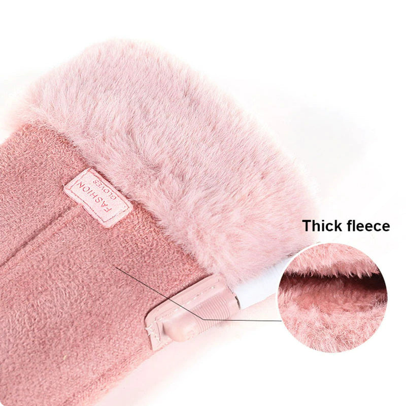 Rechargeable Heated Winter Gloves Touchscreen Waterproof Warm Gloves