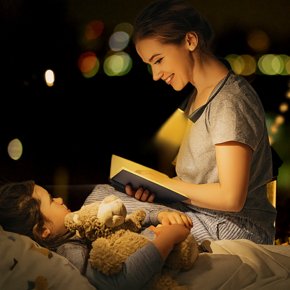 Lámpara de lectura LED recargable para el cuello, flexible y manos libres