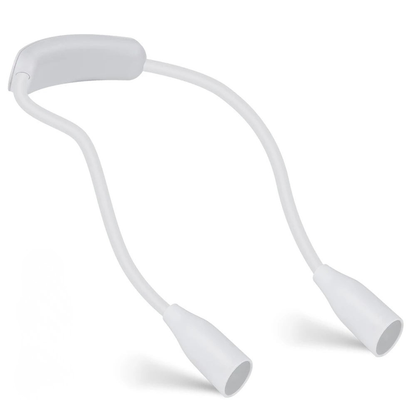Lámpara de lectura LED recargable para el cuello, flexible y manos libres
