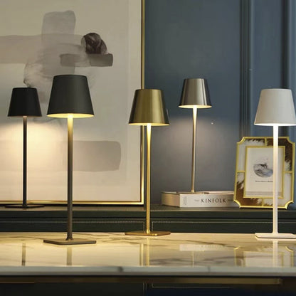 Rechargeable LED Table Lamp with Touch Dimming and 3 Light Modes