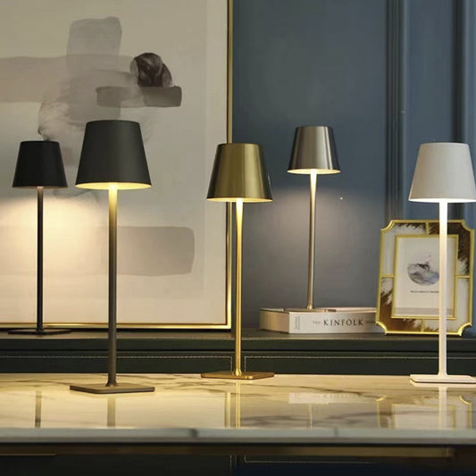 Rechargeable LED Table Lamp with Touch Dimming and 3 Light Modes