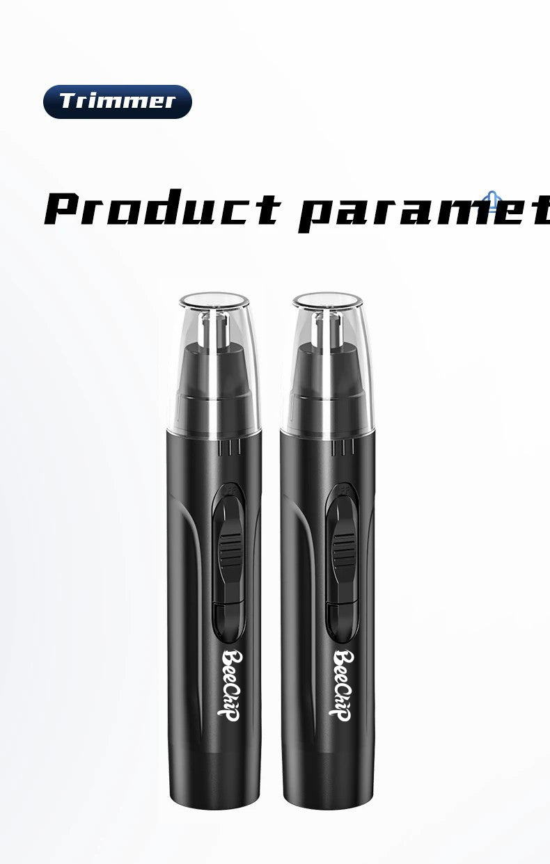 Rechargeable Nose and Ear Hair Trimmer for Men and Women