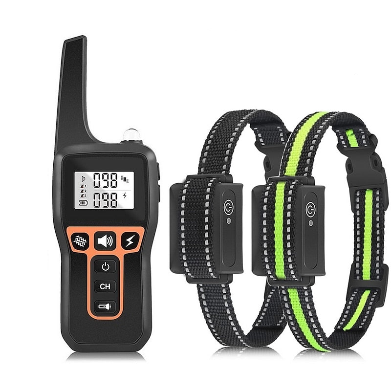Rechargeable Waterproof Dog Training Collar 1000m Range