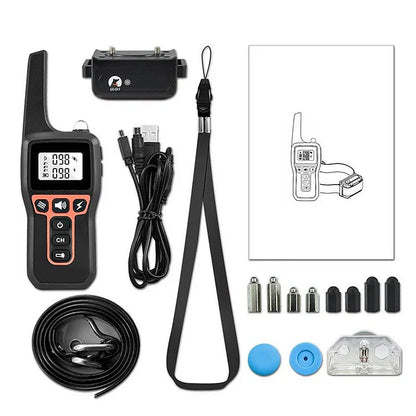 Rechargeable Waterproof Dog Training Collar 1000m Range