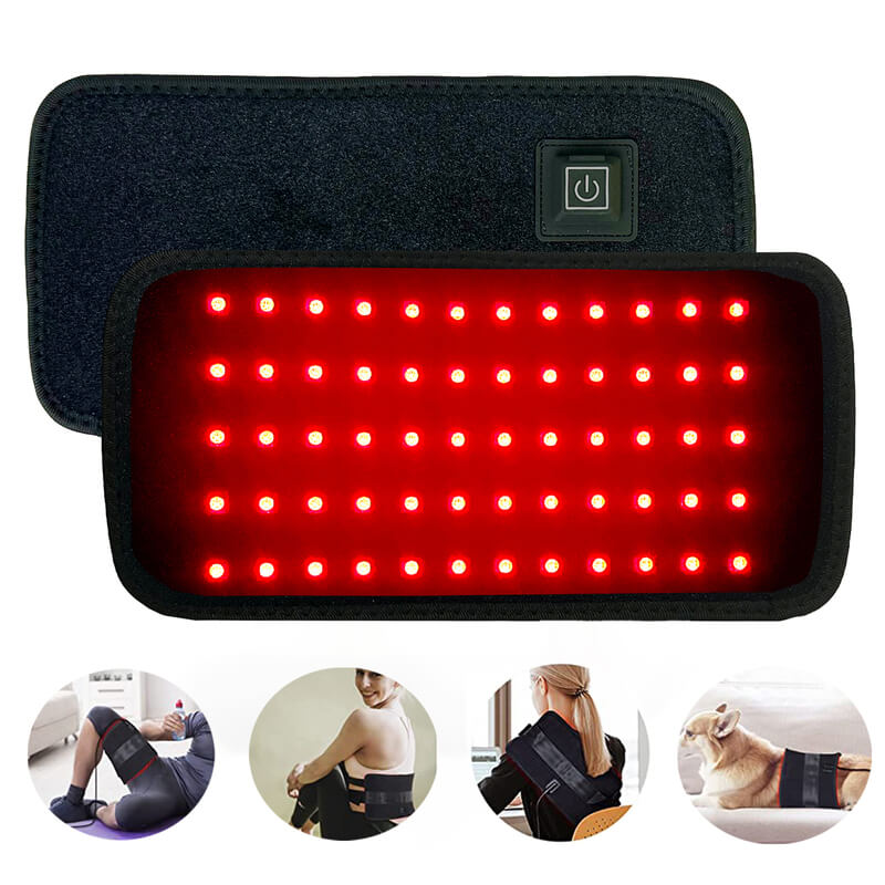 Red and Infrared Light Therapy Wrap with Dual Wavelengths