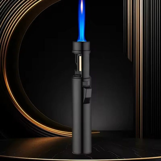 Refillable Butane Turbo Torch with Adjustable Jet Flame