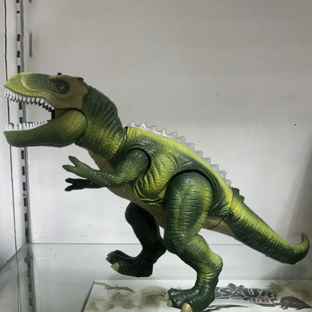 Remote Control T-Rex Dinosaur Toy with LED Lights and Roaring Sound