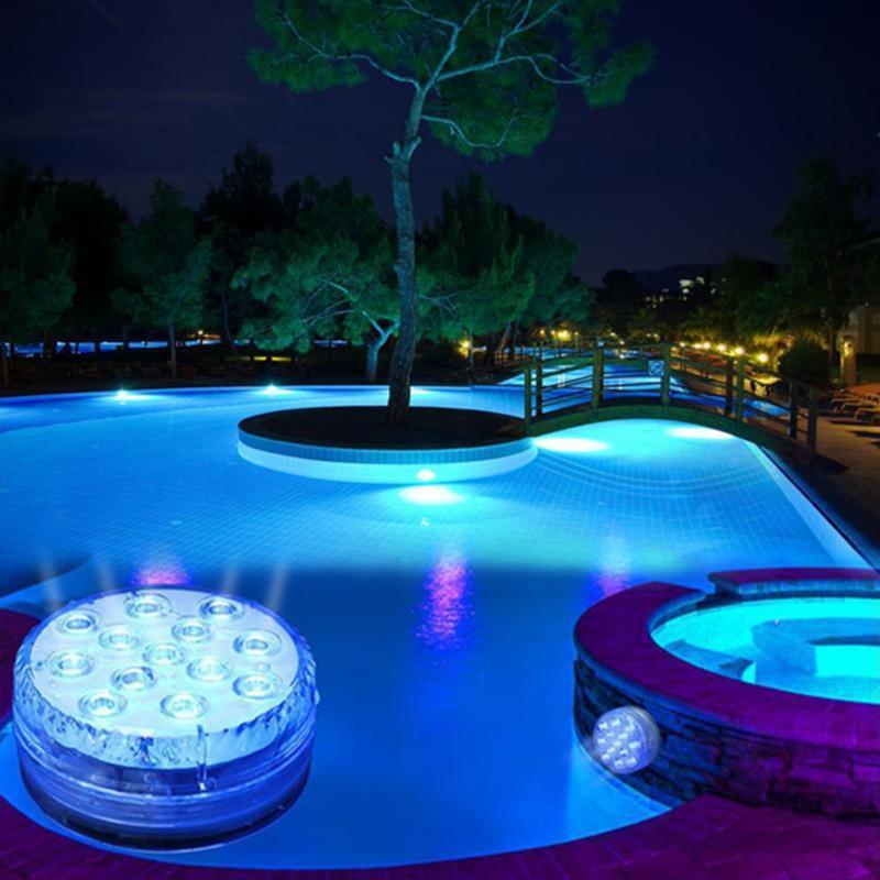 Remote Control Waterproof LED Pool Light RGB Submersible Pool and Spa Lamp