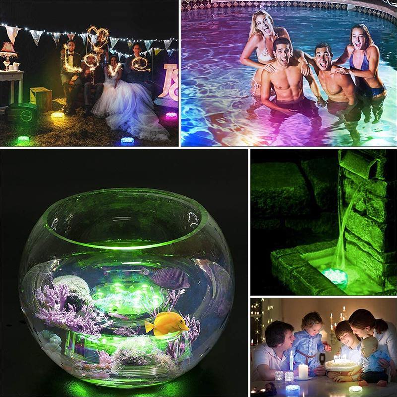 Remote Control Waterproof LED Pool Light RGB Submersible Pool and Spa Lamp