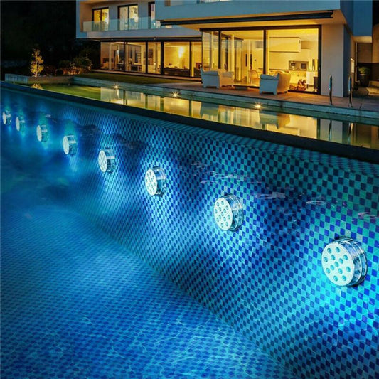 Remote Control Waterproof LED Pool Light RGB Submersible Pool and Spa Lamp