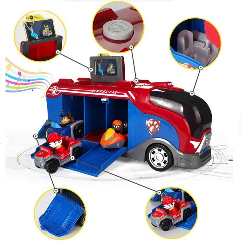 Rescue Team Toy Playset – Action Figures with Vehicles for Kids