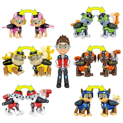 Rescue Team Toy Playset – Action Figures with Vehicles for Kids