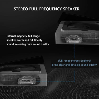 Retro Bluetooth CD Player with FM Radio and Wireless Streaming