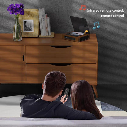 Retro Bluetooth CD Player with FM Radio and Wireless Streaming